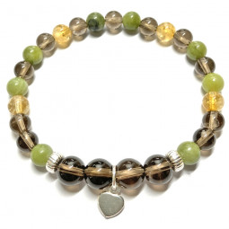 Bracelet Boules 3 Pierres