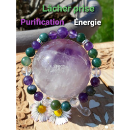 Bracelet Boules 3 Pierres