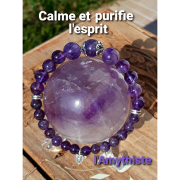 Bracelet en Améthyste