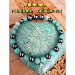 Bracelet Amazonite & Hématite