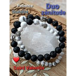 Bracelets Couple 2 Pierres