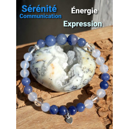 Bracelet Boules 3 Pierres