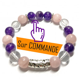 Bracelet Boules 3 Pierres