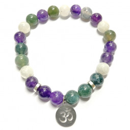 Bracelet Boules 3 Pierres