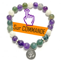 Bracelet Boules 3 Pierres