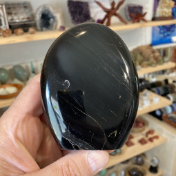 Forme libre en Tourmaline Noire