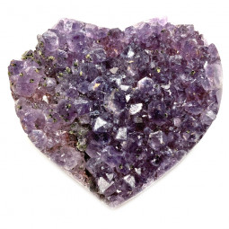 Druse d'Améthyste en Coeur