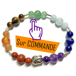 Bracelet Boules 7 Chakras