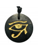 Pendentif Oeil d'Horus en Shungite