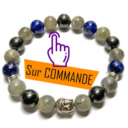 Bracelet Boules 3 Pierres