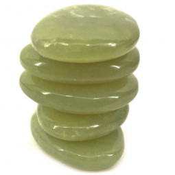 Galet Chakra de Jade de Chine