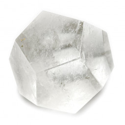 Dodécaèdre en Cristal de Roche Vibrations Cristallines