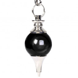 Pendule Séphoroton en Obsidienne Noire