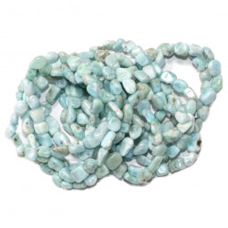 Bracelet Grains en Larimar