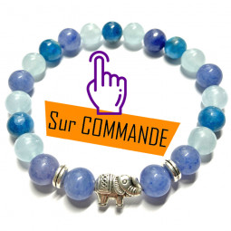 Bracelet Boules 3 Pierres