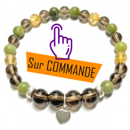 Bracelet Boules 3 Pierres