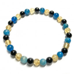 Bracelet Boules 3 Pierres