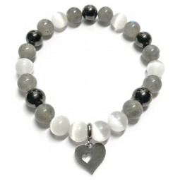 Bracelet Boules 3 Pierres