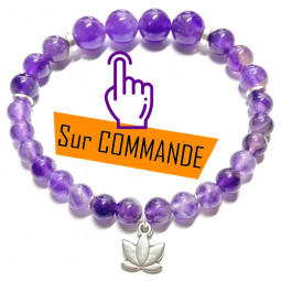 Bracelet en Améthyste