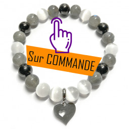 Bracelet Boules 3 Pierres