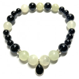 Bracelet en Jade & Onyx