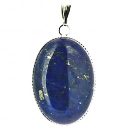 Pendentif Cabochon en Lapis-Lazuli