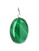 Pendentif en Malachite - Cabochon Ovale