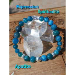 Bracelet en Apatite
