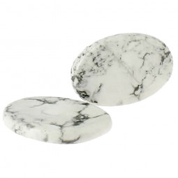 Galet Chakra de Howlite