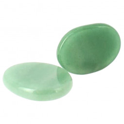 Galet Chakra d'Aventurine Verte
