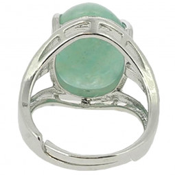 Bague en Amazonite Vibrations Cristallines