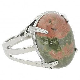 Bague en Unakite