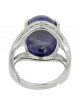 Bague Ovale en Sodalite