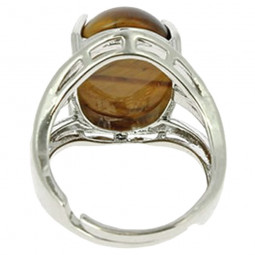 Bague en Oeil de Tigre