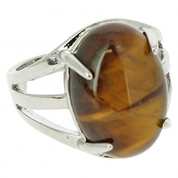 Bague en Oeil de Tigre