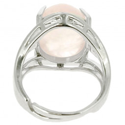 Bague en Quartz Rose