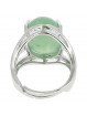Bague Ovale en Aventurine Verte