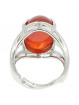 Bague Ovale en Cornaline