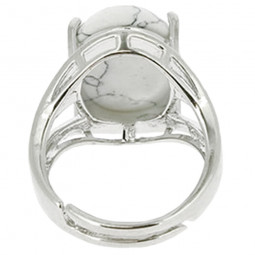 Bague en Howlite