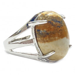 Bague en Jaspe Paysage