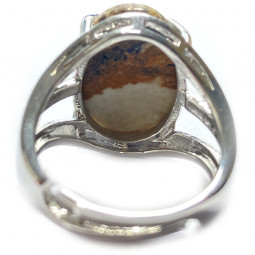 Bague en Jaspe Paysage