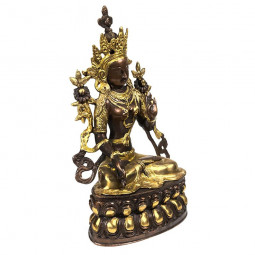 Statuette Bouddha Tara Blanche