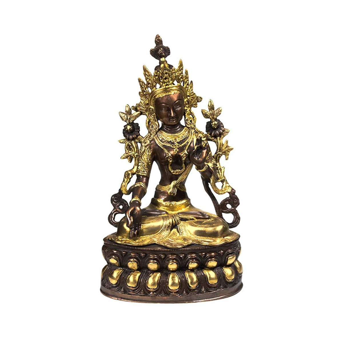 Statuette Bouddha Tara Blanche