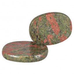 Galet Chakra d'Unakite