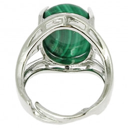 Bague en Malachite