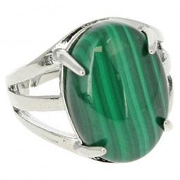 Bague en Malachite