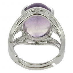 Bague en Fluorite Vibrations Cristallines