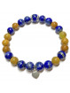 Bracelet en Jaspe Opale & Lapis Lazuli