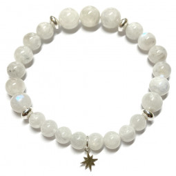 Bracelet en Pierre de Lune