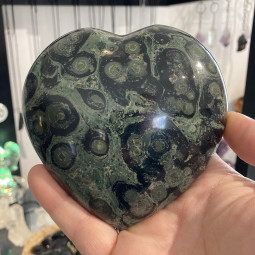 Coeur en Jaspe Kambaba